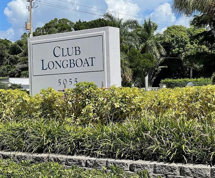 Entrance to Club Longboat