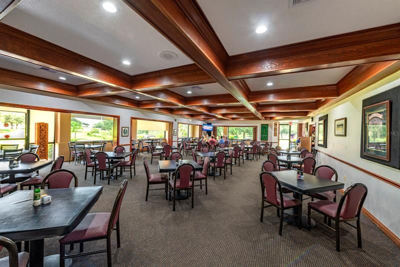 Club house dining room