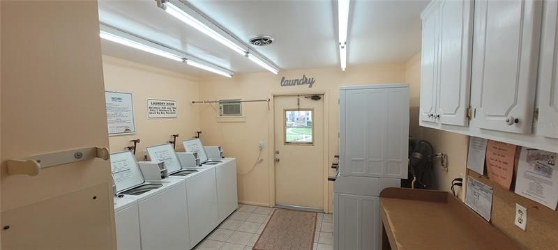 Laundry Facilities in Clubhouse