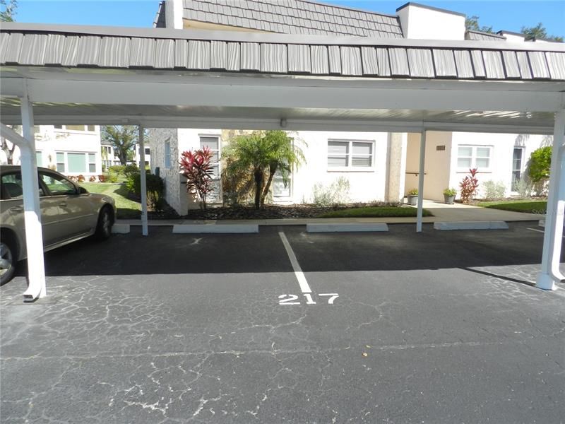 2 Covered Parking Spaces