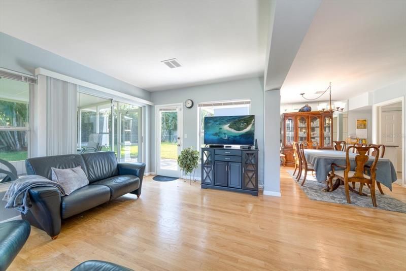 Additional bonus area-prefect as a family room overlook peaceful and large rear yard