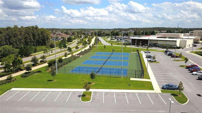Starkey Ranch Theatre Library & Cultural Center & Tennis courts