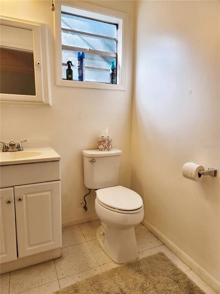 Bathroom off Dining Room