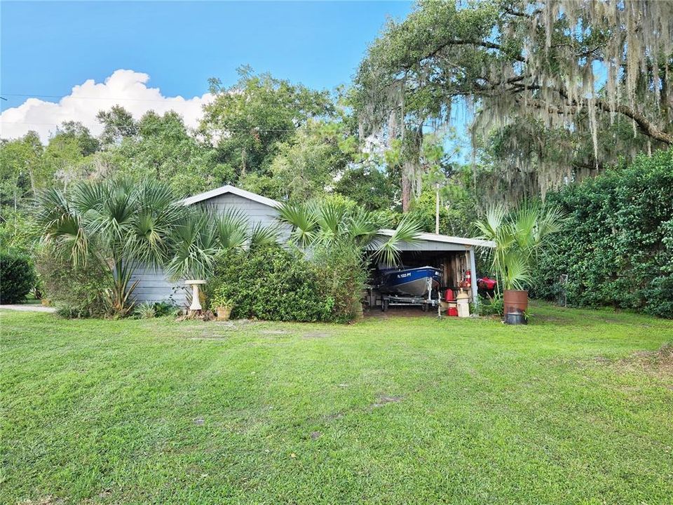 Garage With Carport