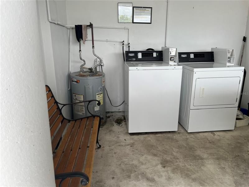 Outside Laundry /located  in from the Unit