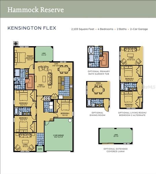 Kensington Flex Floor Plan