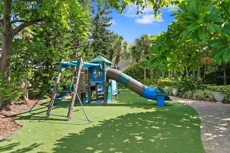 Fun for the kids on this backyard playground