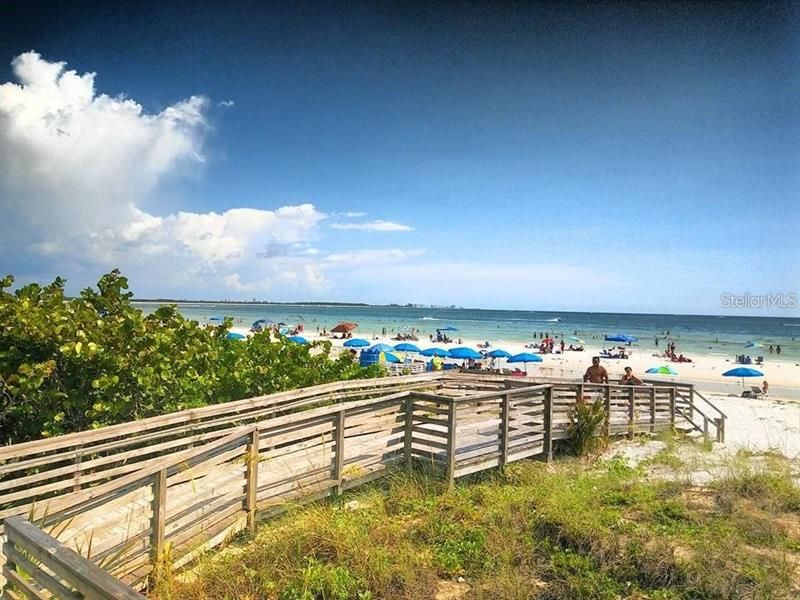 One of the beaches on Honeymoon island. Bring a chair and towel and soak up the atmosphere.