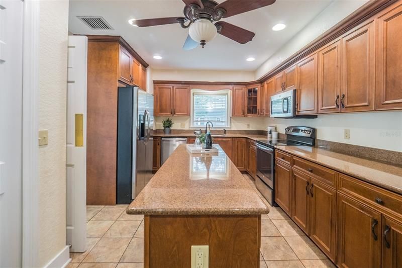 Granite Tops, Upgraded Cabinetry and SS Appliances