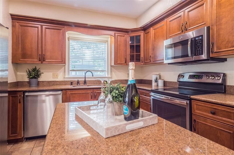 Entertain From Your Beautifully Updated Spacious Kitchen
