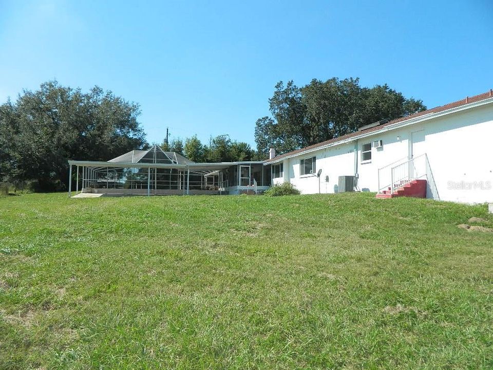 View of the rear of the home