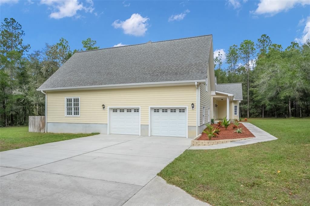 attached garage