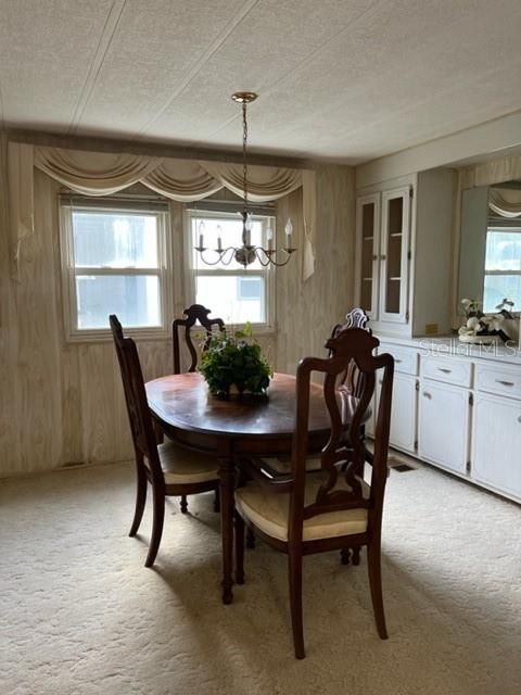 Dining Area with built in China Cabinet