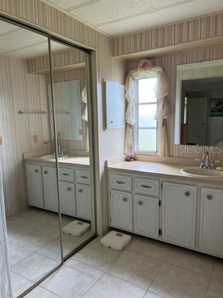 Master Bathroom and Closet