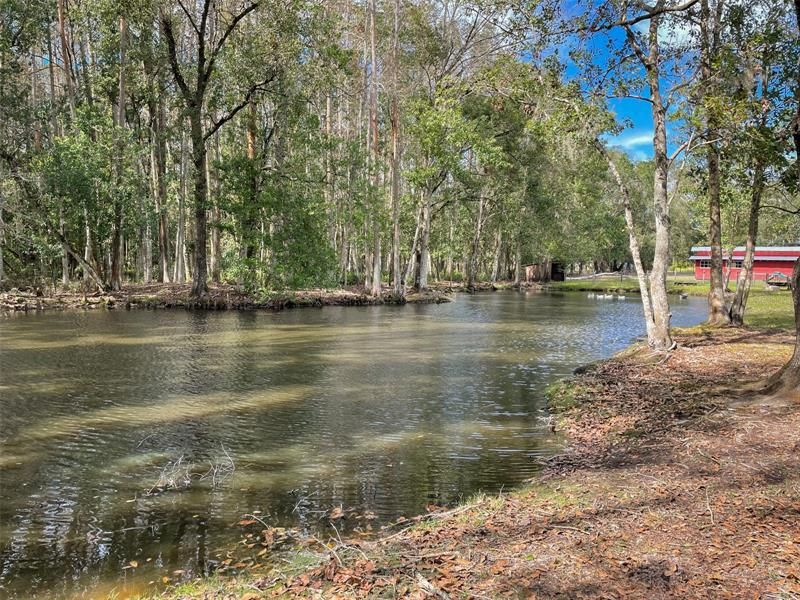 Drainage pond