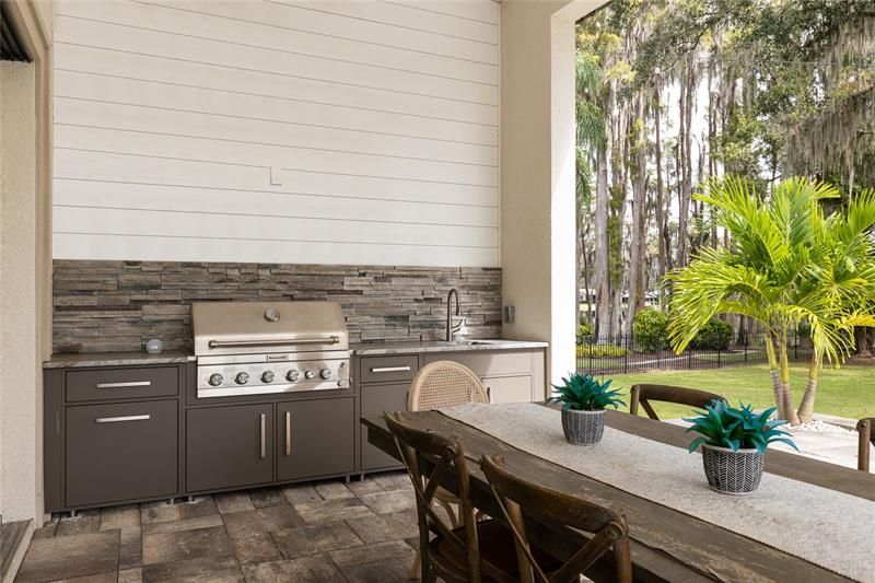 Outdoor kitchen