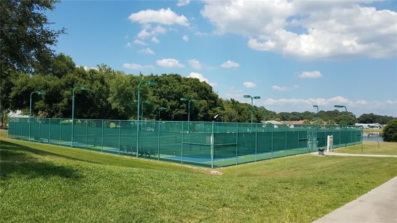 LIGHTED PICKLBALL COURTS