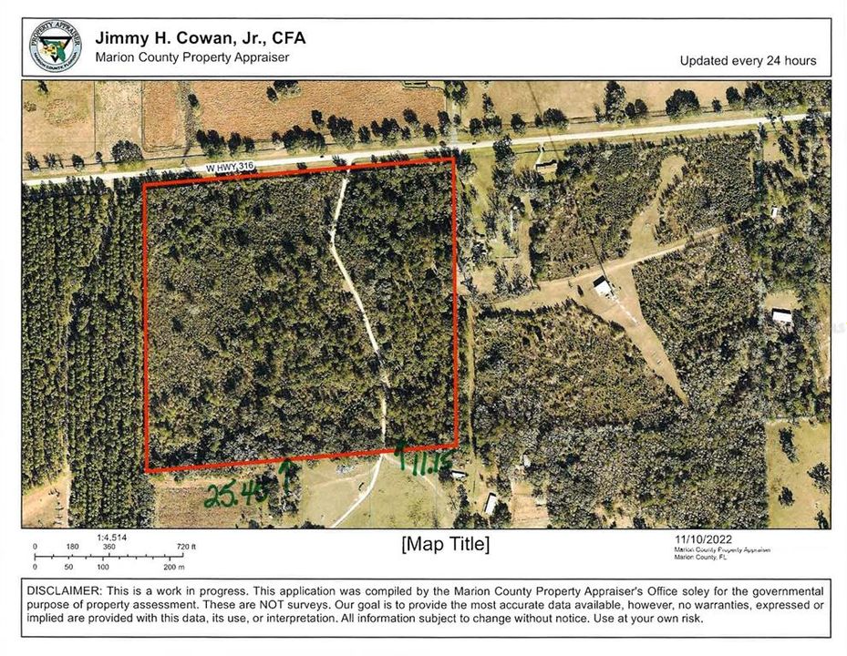 待售: $687,150 (25.45 acres)