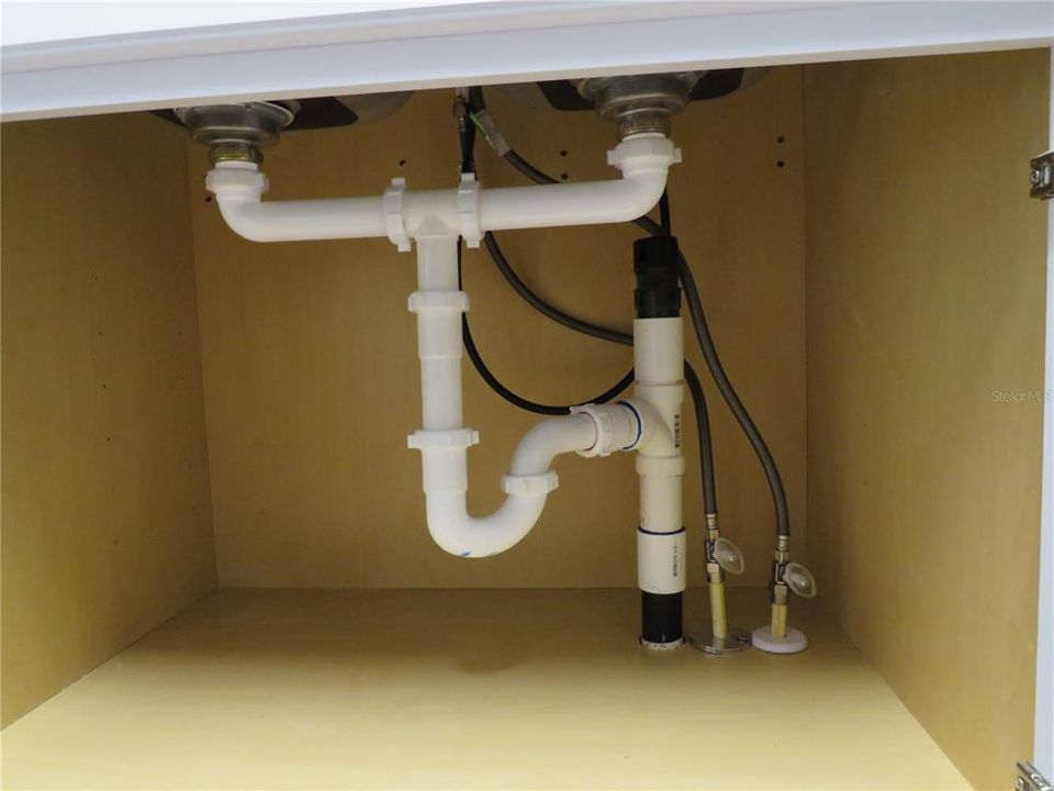 under kitchen sink