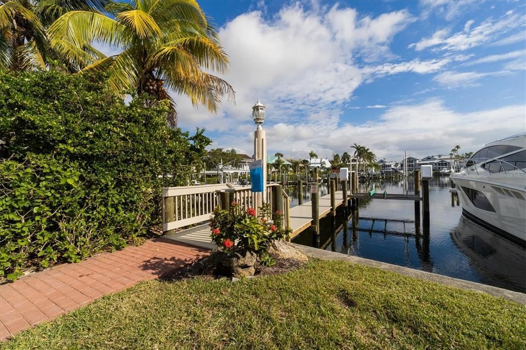 VIEWS OF WATER AND NEW BOAT DOCK