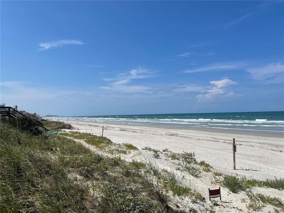 Area of beach area directly off private boardwalk!