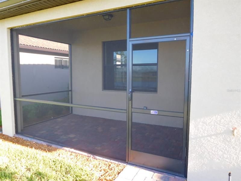 Covered Screened Porch