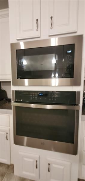 Microwave over the oven