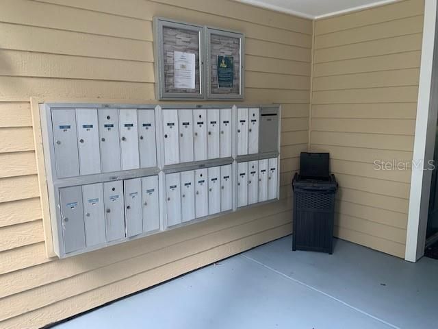 Mailboxes on Ground Floor
