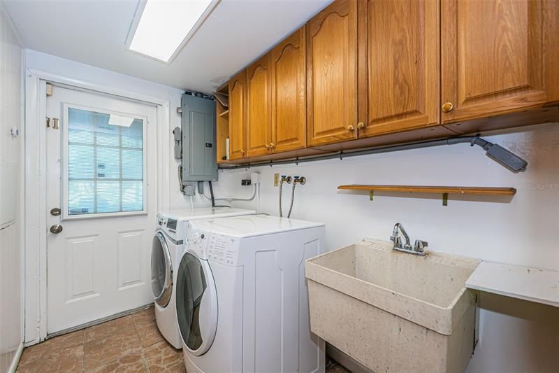 first Floor Laundry room