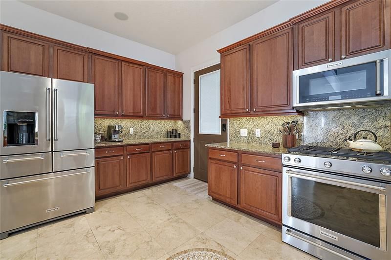 Kitchen with Stainless Steel Appliances