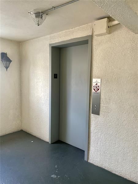 Elevator Steps from Front Door