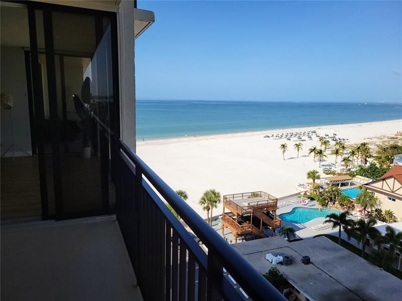 Private Balcony View of Beach and Gulf