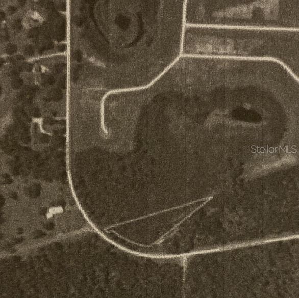 Overhead view of subject property.