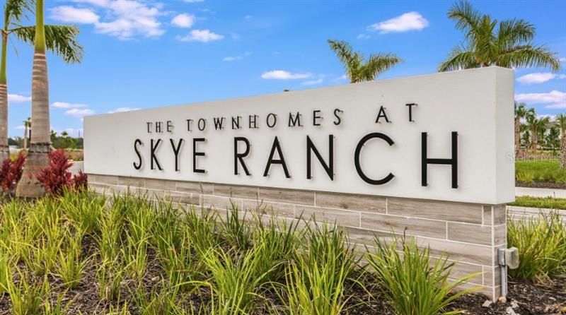 Welcome to The Townhomes at Skye Ranch Community!