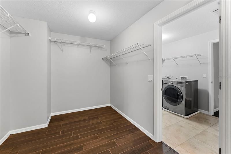 MASTER BEDROOM CLOSET