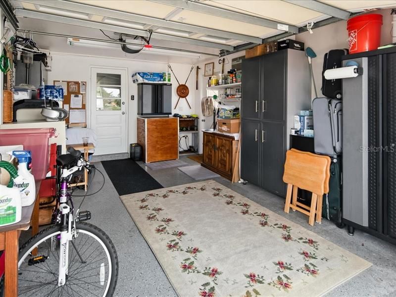 1 car attached garage currently used as an office/hobby room