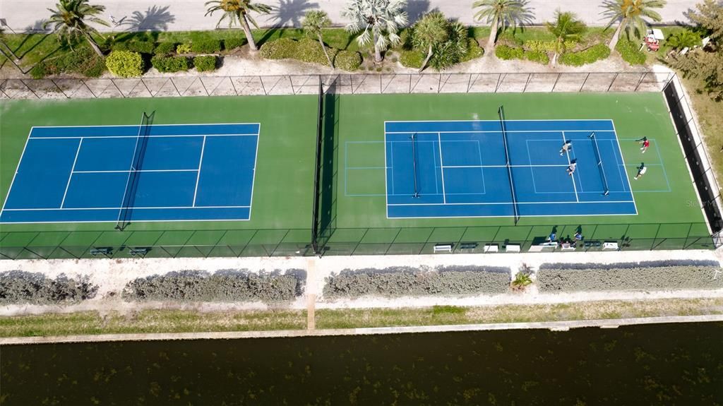 2 Tennis/PickleBall courts