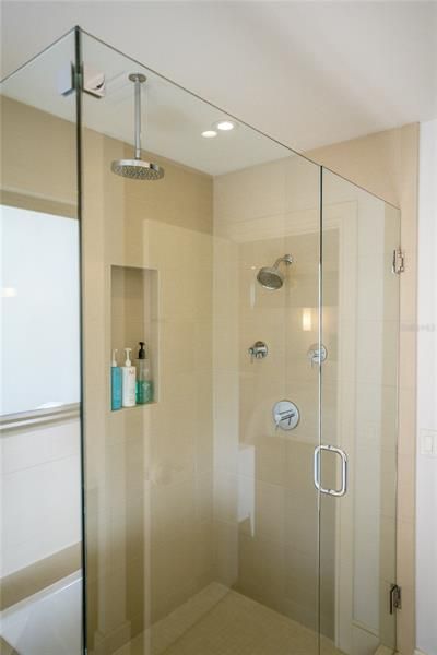Separate Primary Bath Shower