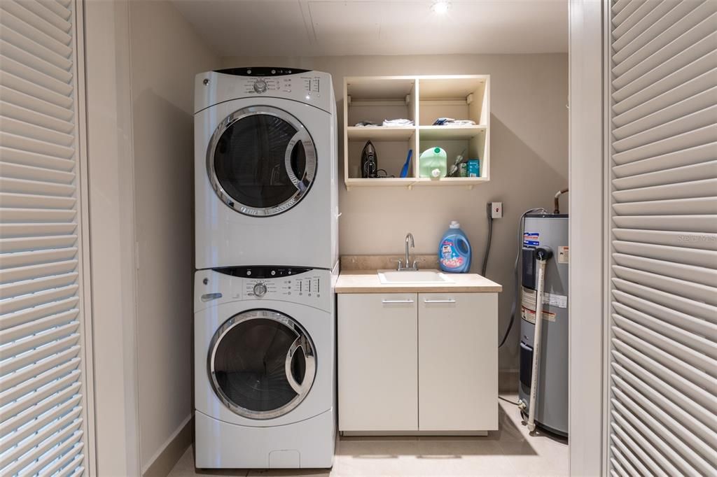 Laundry area