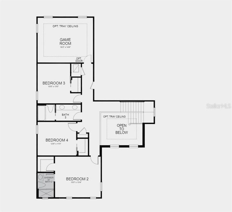 .  Structural options added include: deluxe owner’s bath, tray ceiling package, bar in gathering room, gourmet kitchen, shower at bath 2, covered extended lanai, outdoor kitchen rough in, 8’ interior door package, pocket sliding glass door at dining and gathering room corner, pre-plumb for laundry sink.