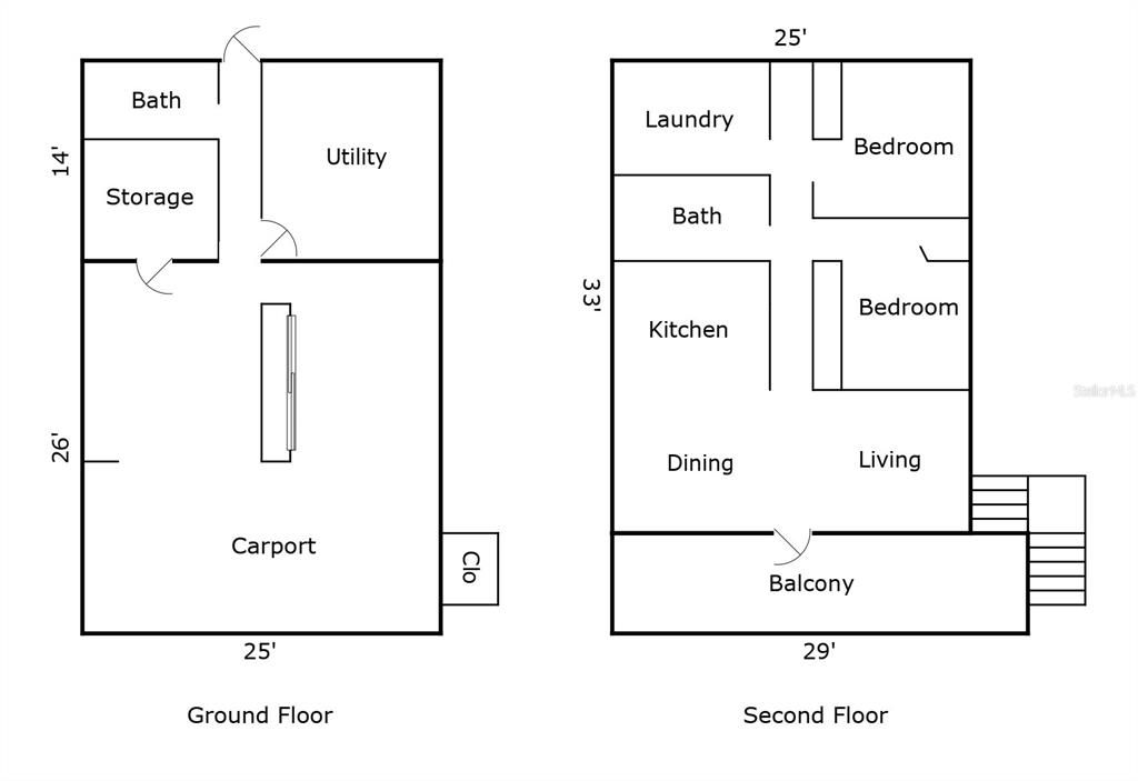 Recently Sold: $150,000 (2 beds, 2 baths, 824 Square Feet)