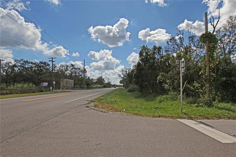 Frontage on SR 37 looking South