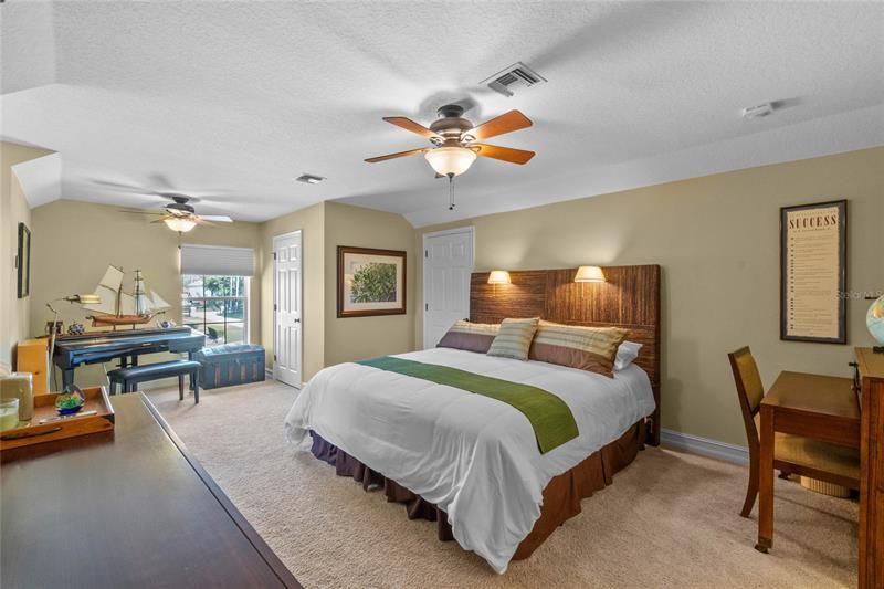 Upstairs bonus room, currently used as a bedroom