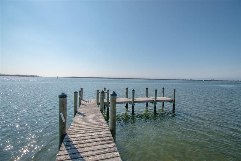Dock included - picture is post hurricane Ian