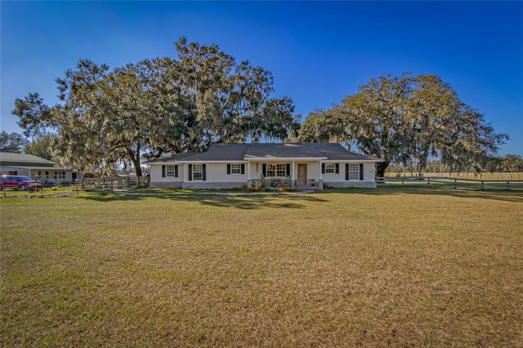 Beautiful ranch home on acreage