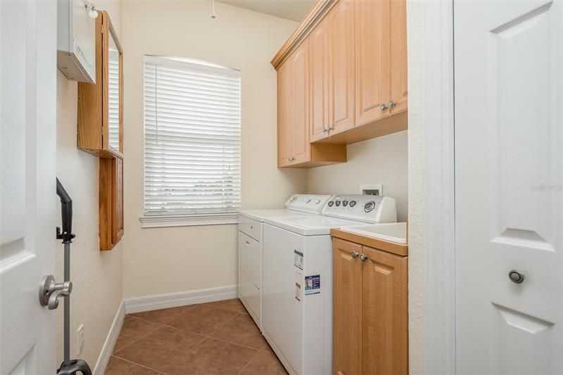 Inside Laundry room on the main floor