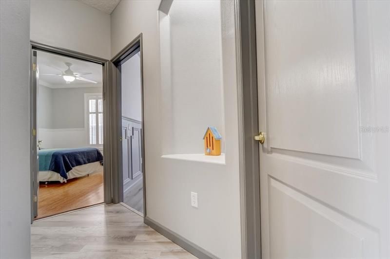 Guest Rooms have separate hallway entrance and bath access