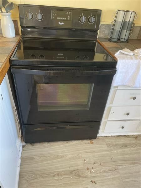 Stove not damaged