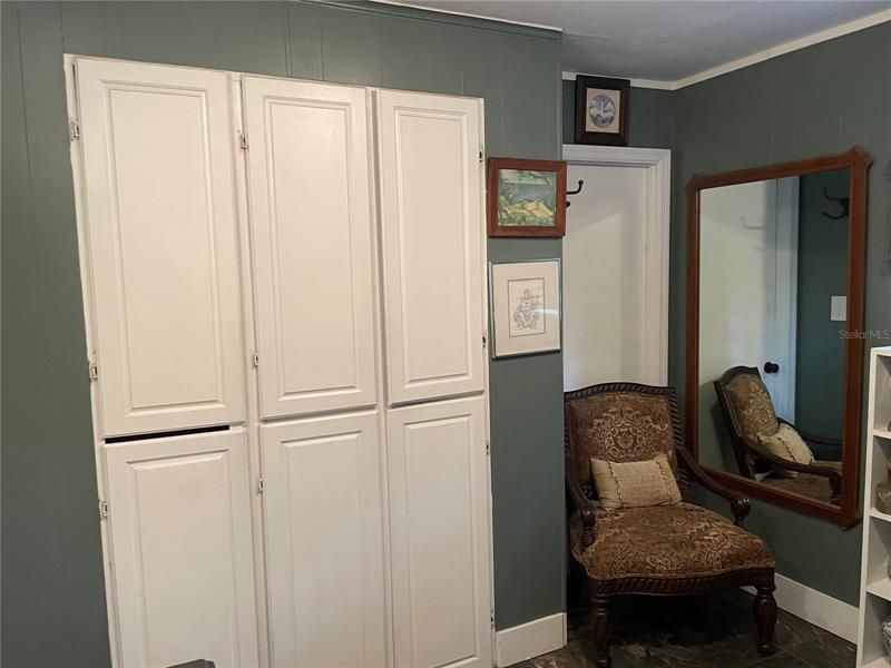 Closet in Bathroom