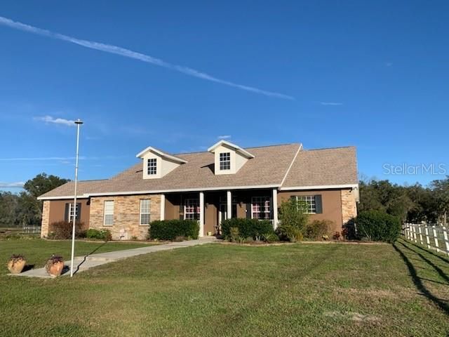 Front of home with Brand new Roof